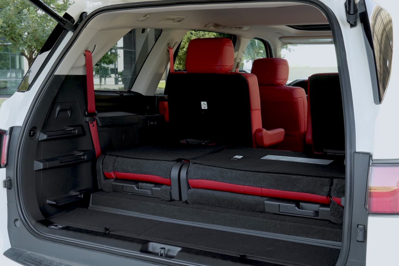 2023 Toyota Sequoia TRD Pro cargo area