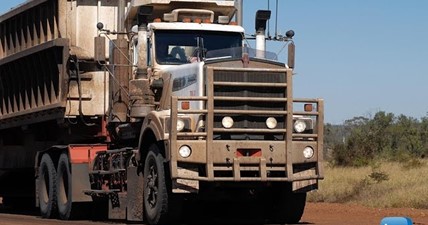 Massive 1000 hp Kenworth C510  with 5 trailer road train