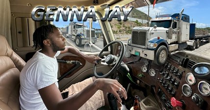 GENNA JAY SHIFTING A INTERNATIONAL 9900 WITH ISX CUMMINS 18 SPEED