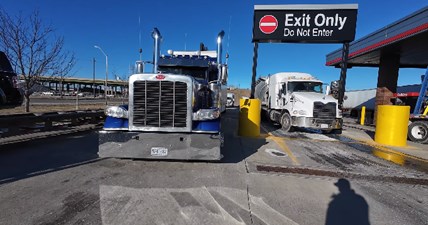 Underground With Peterbilt 389