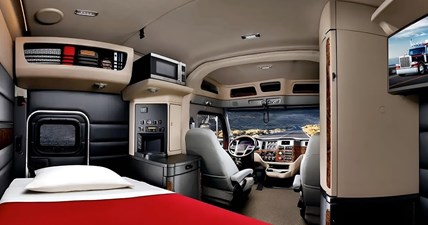 All New 2024 PETERBILT 589 INTERIOR - A hotel room on wheels!