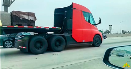 Tesla Semi Acceleration