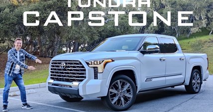 2022 Toyota Tundra Capstone  The Lexus of Trucks! (Loads of Luxury + Hybrid-Turbo!)